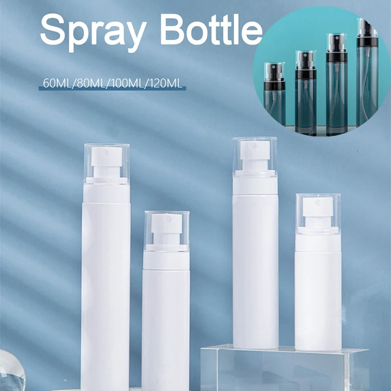 

100/120/150/200ml Portable Travel Liquid Bottle Spray Bottle Fine Mist Spray Pump Refillable Empty Bottle Essential Oil Atomizer