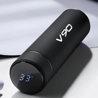 for volvo v90 portable 500ml smart thermos cup free supports custom uv pranting logo for volvo v90 accessories
