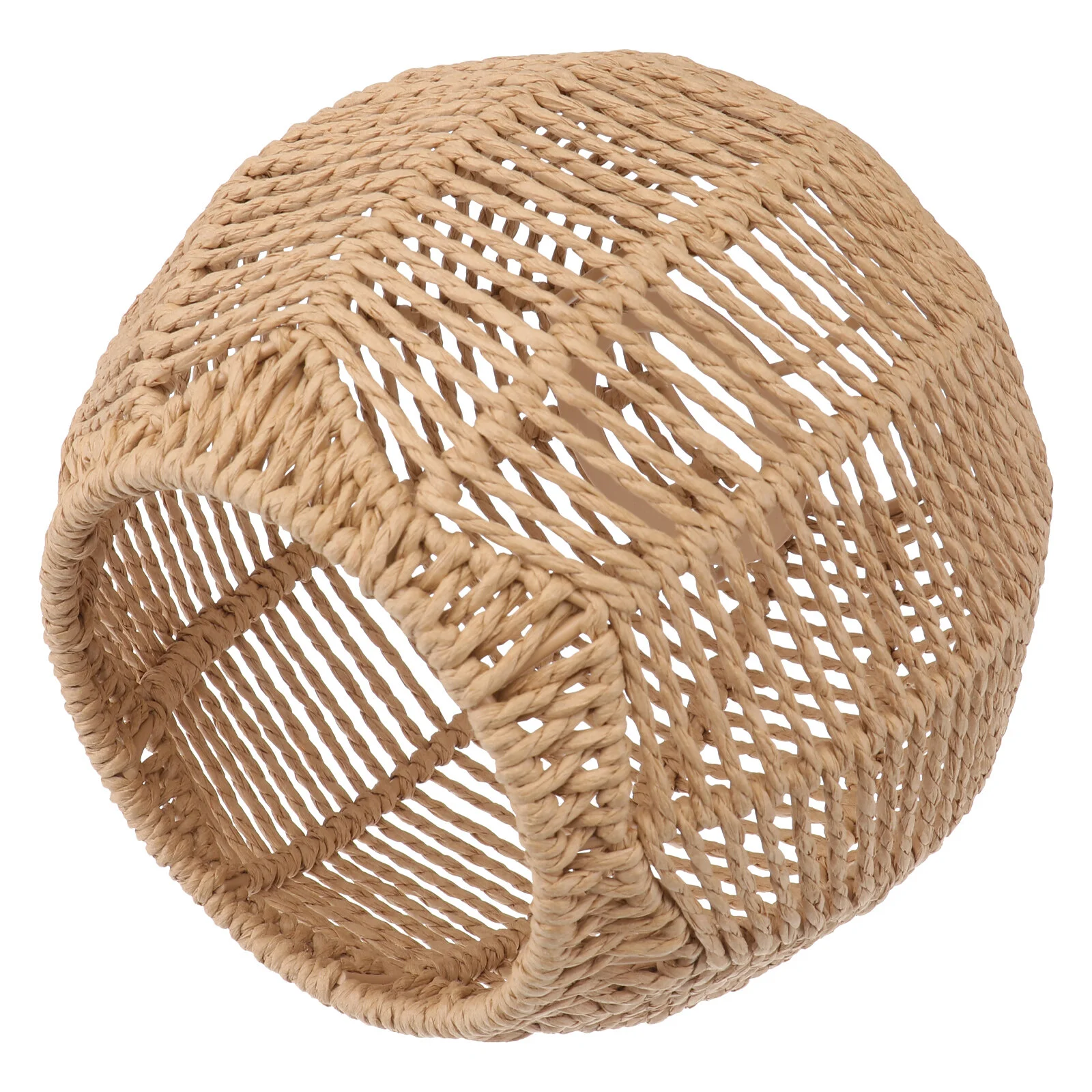 

Clip Outdoor Wall Sconce Lights Lamp Cover Adornment Lampshade Wicker Decorative Household Imitation Rope Miss Creative