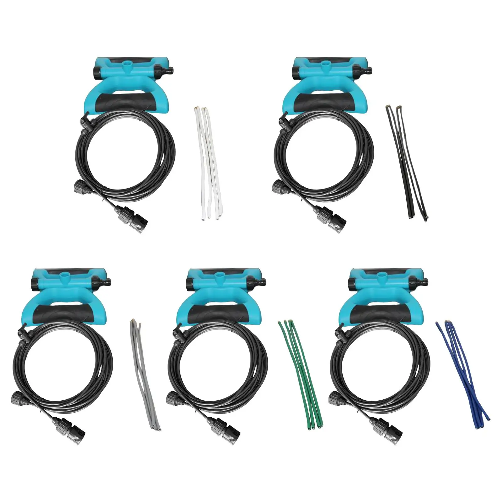 

Spray Cooling System Portable Adjustable Reduce Dust for Outside Garden BBQ