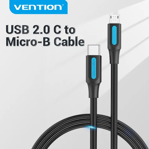 Кабель Vention Type C к Micro USB-кабелю Fast USB Type-C для Samsung Huawei Xiaomi MacBook Pro OTG Кабель Micro USB для мобильного телефона