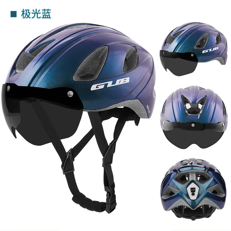 

GUB K90 PLUS riding helmet mountain road bicycle helmet with goggles one-piece colorful men and women