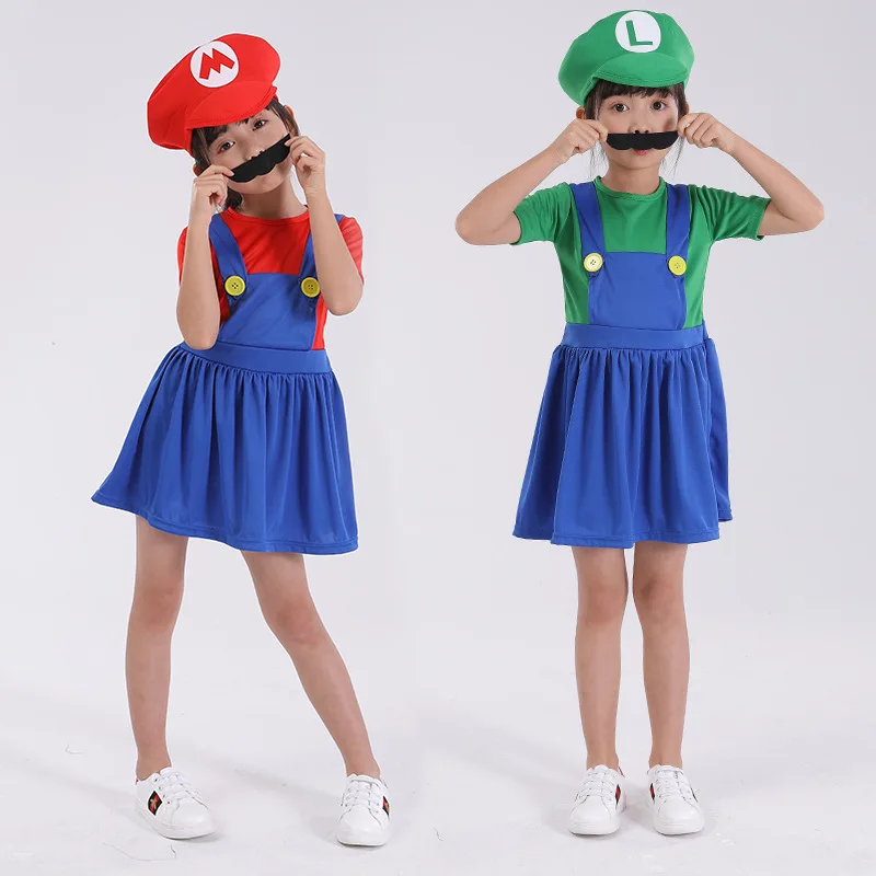 Костюм для косплея аниме костюм с юбкой персонажа игры одежда детей и взрослых