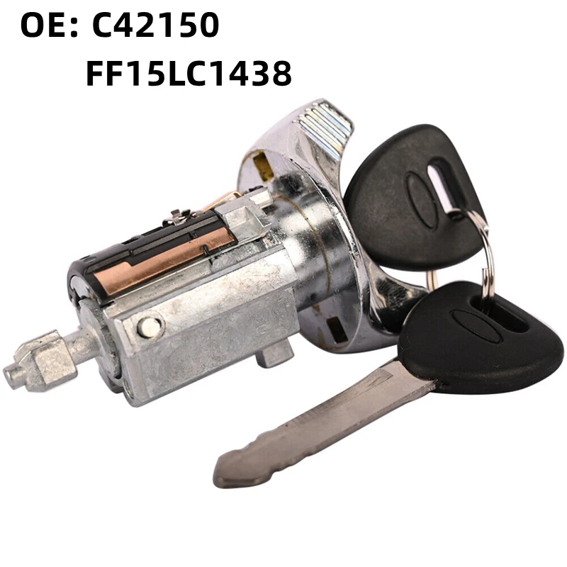 

XIEAILI OEM Ignition Lock Cylinder For Ford F150 F250 F350 With 2Pcs Key OE: C42150 FF15LC1438 S926