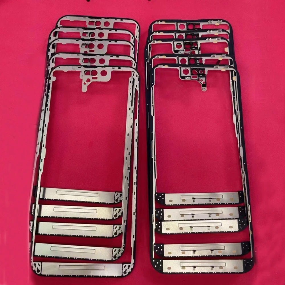 

2PCS LCD Screen Middle Frame Chassis for iPhone 14 Pro Max 14 Plus 14Pro Mid Frame Bezel Screen Frame Replacement