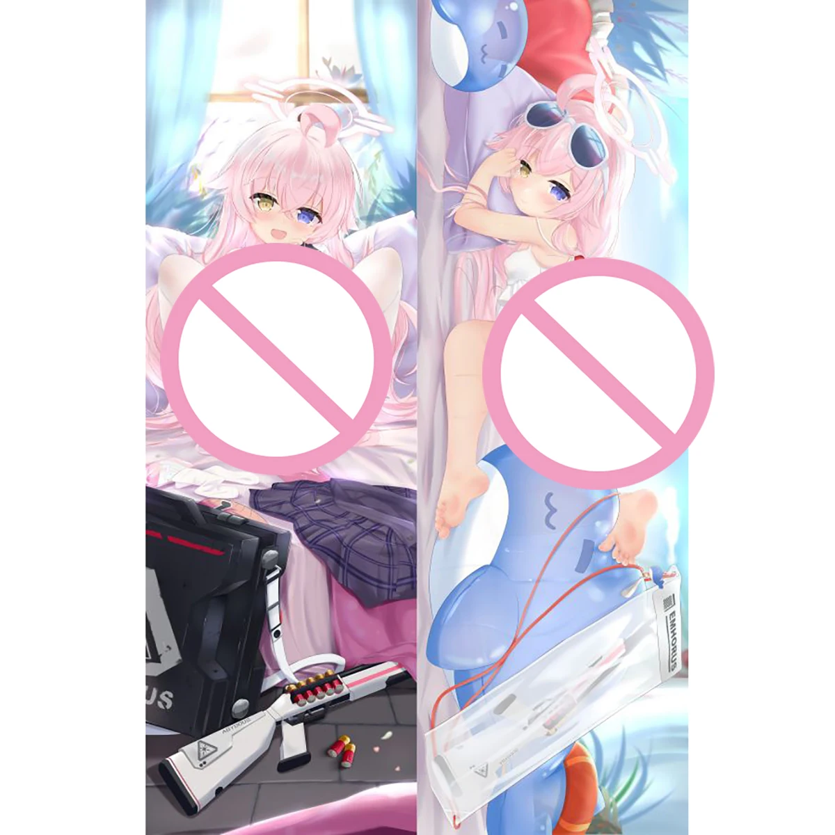 Синие архивы Takanashi Hoshino Косплей Otaku Dakimakura обнимающая подушка для тела