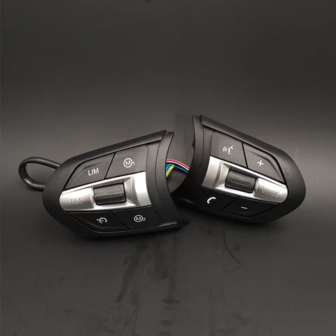 Спортивное рулевое колесо M Обычная красная синяя кнопка M1 M2 для BMW F01 F07 F10 F15 F16 F20 F21 F30 F31 F32 F33 F36 M3 F80 M4 F82 F87