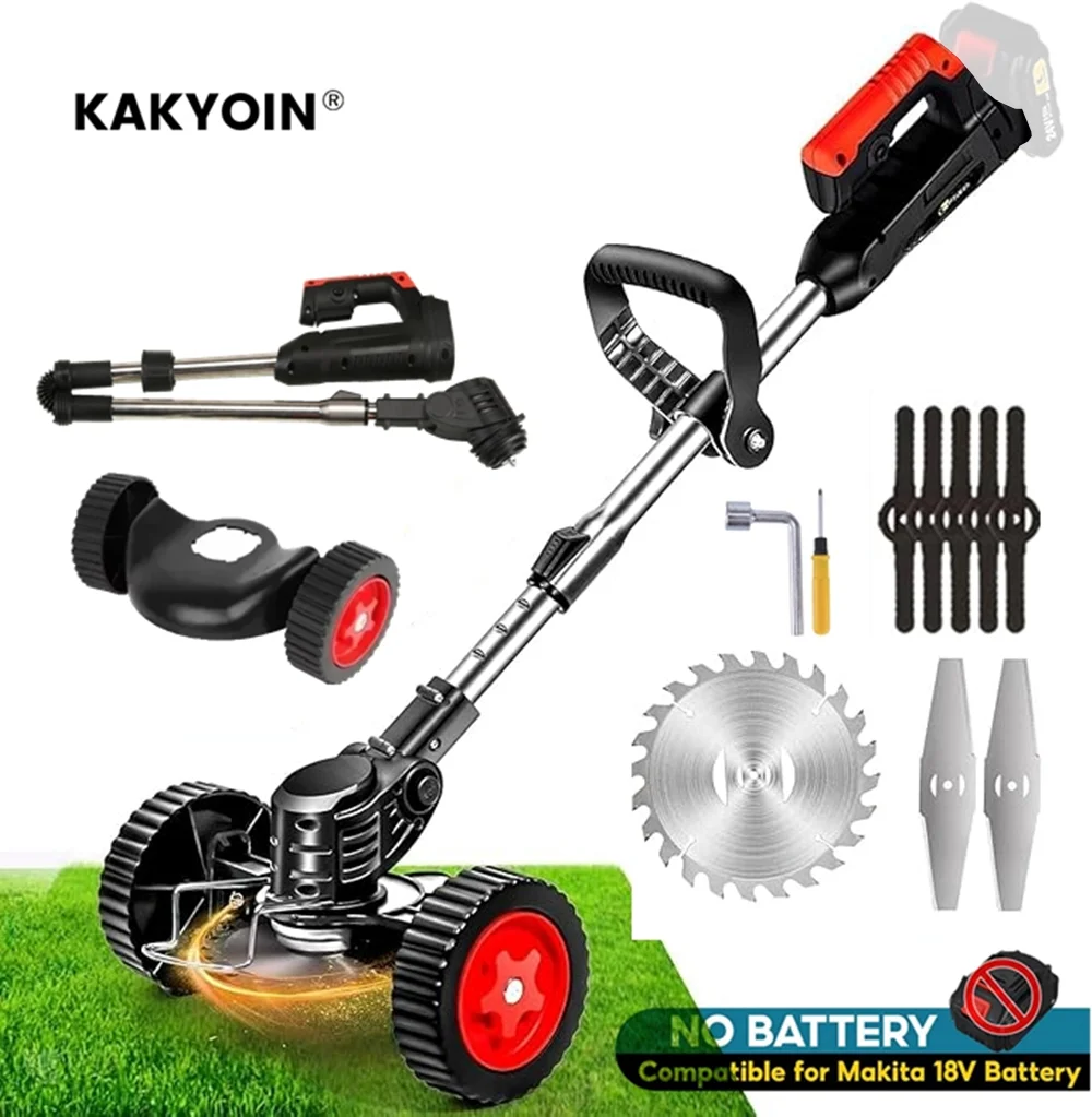 

Беспроводная электрическая газонокосилка Kakyoin 1850 Вт