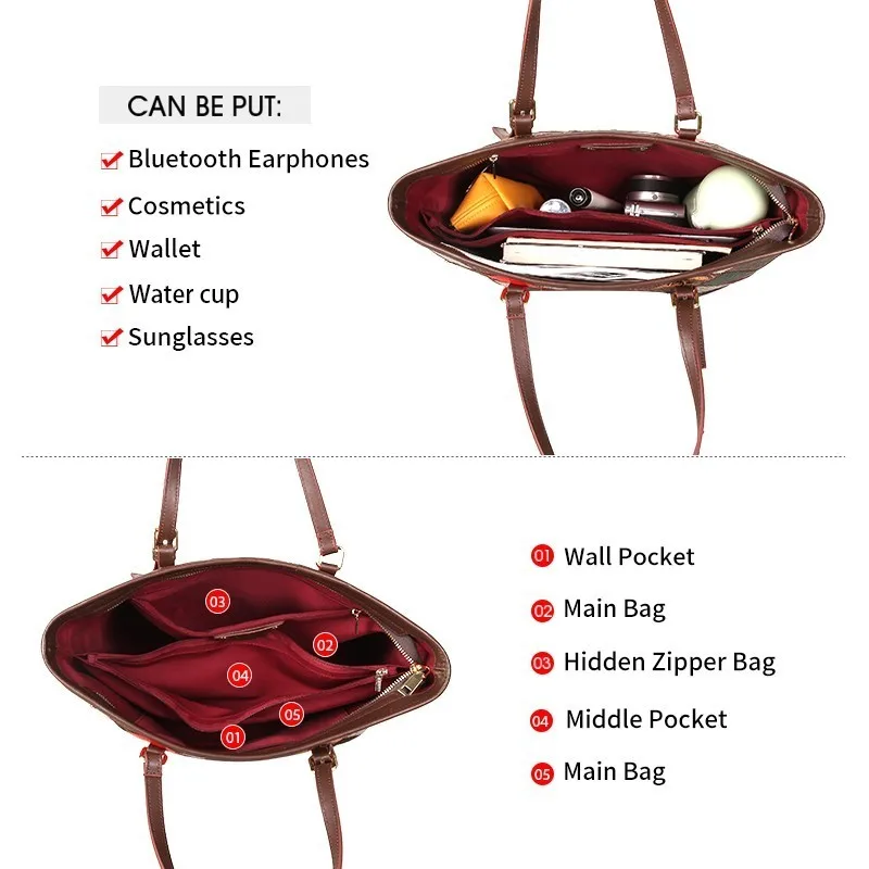 Женская сумка из натуральной кожи