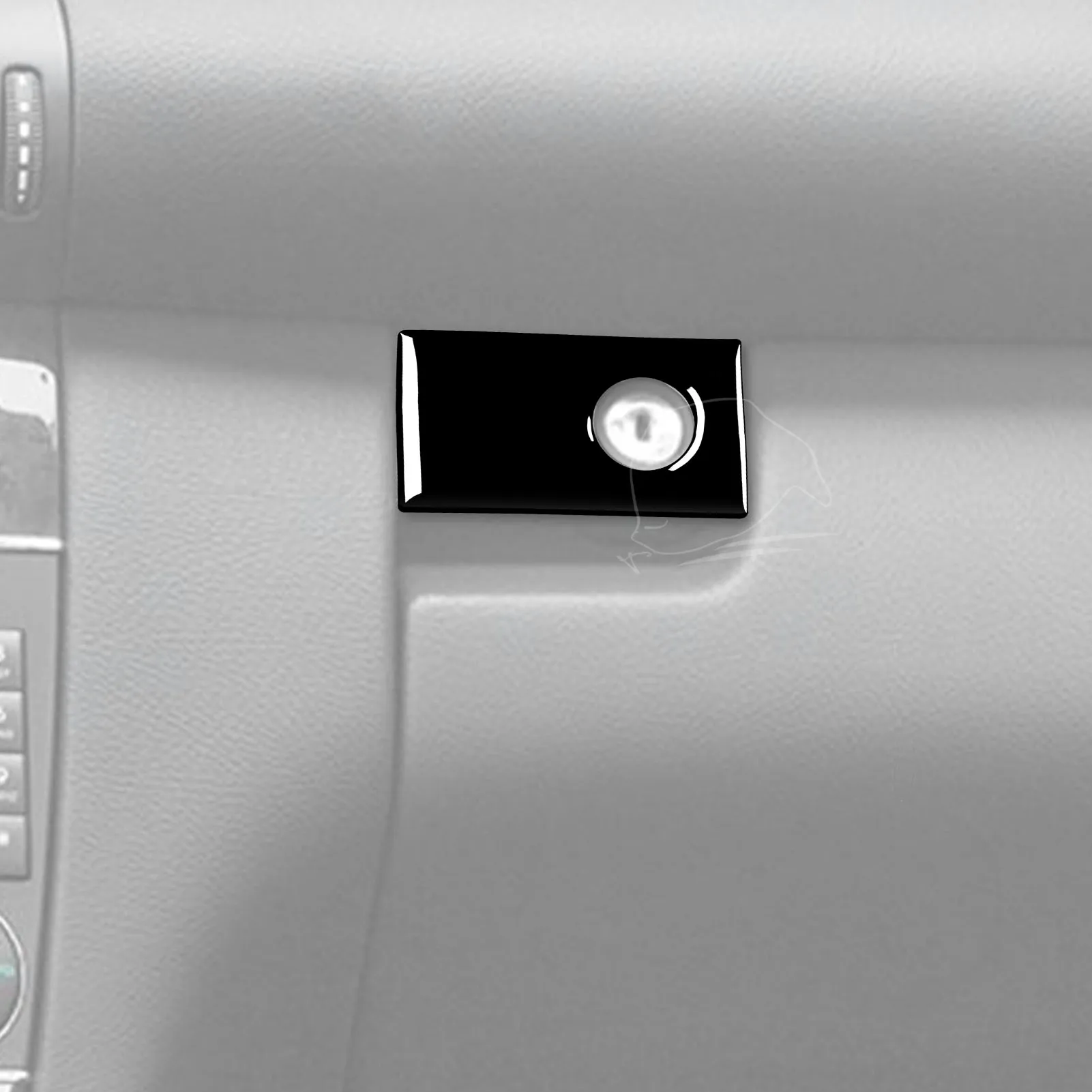 Для Mercedes C Class W203 2005 2006 2007 приборной панели перчаточный ящик ручка отделка мягкие