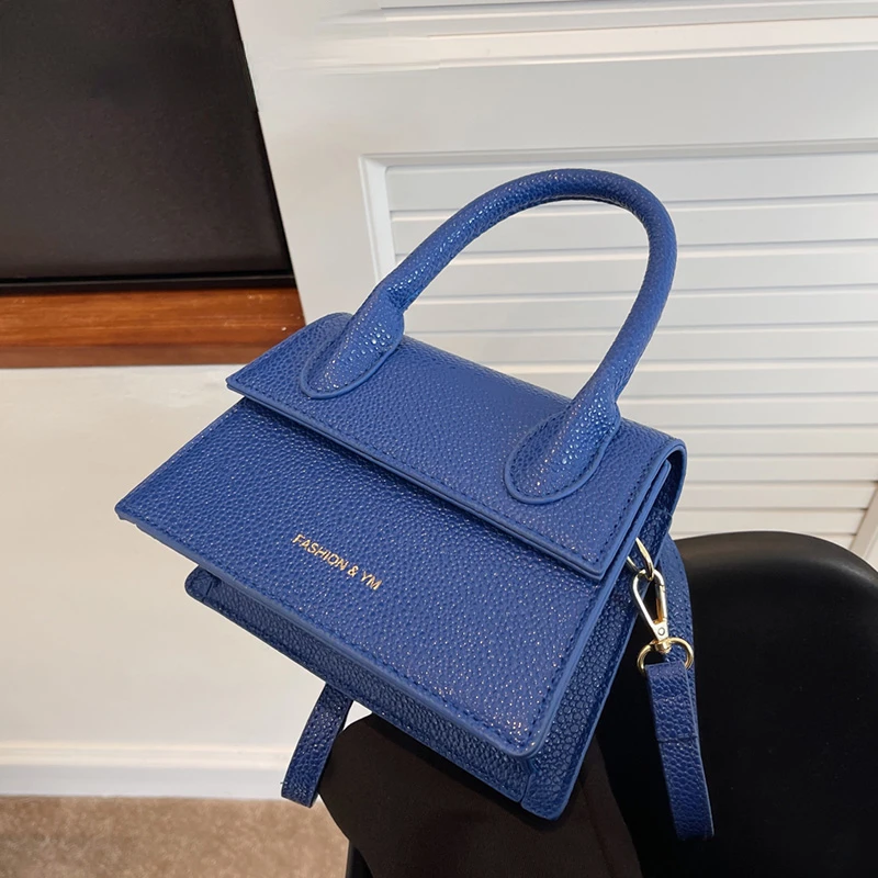 

Новая маленькая дизайнерская сумка-клатч с одной ручкой для женщин, сумка-мессенджер через плечо, однотонные женские ручные сумки, женская ...