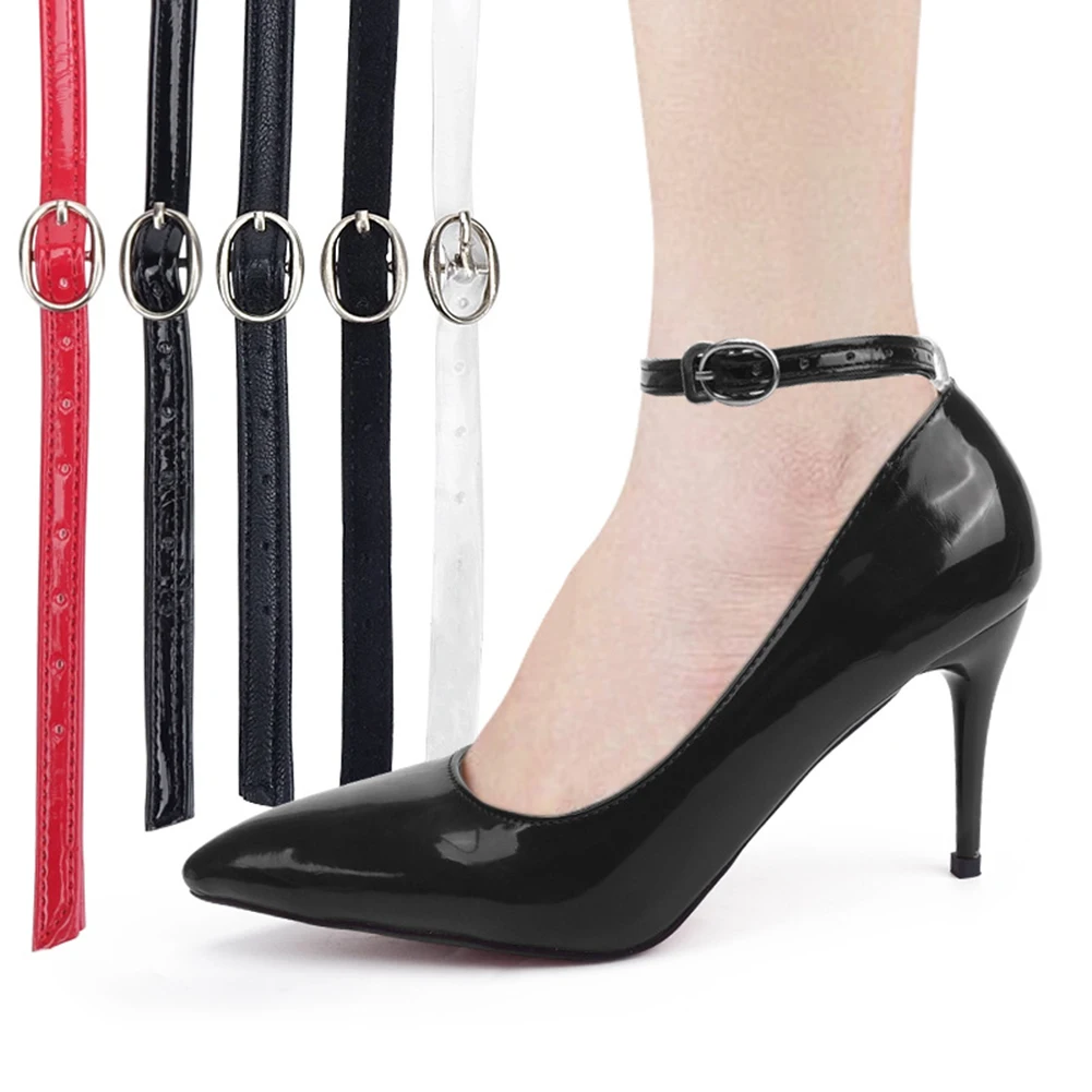 

1Pair Fashion Adjustable Shoelaces For High Heels Shoe Belt Ankle Holding Loose Women Anti-skid Bundle Laces Tie Straps Band