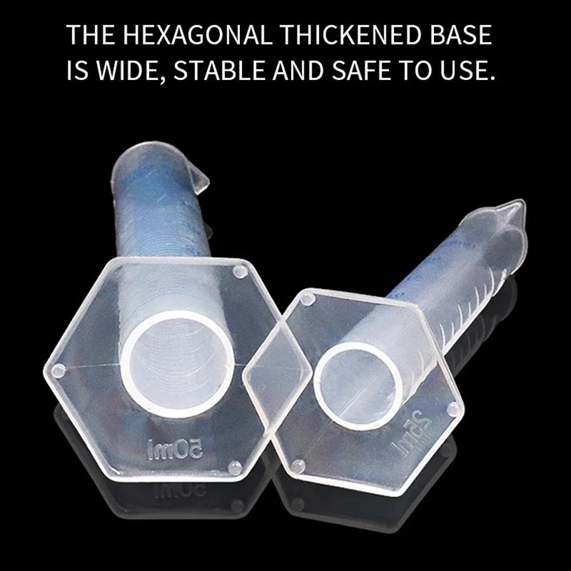 Мерный цилиндр пластиковая градиентная трубка инструмент для лаборатории