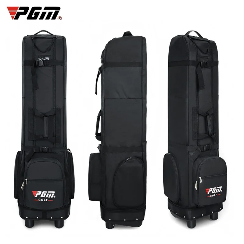 PGM Golf Aviation Bag Waterproof Golf Travel Bag Package with Wheels Large Capacity Foldable Airplane Golf Bags Carry Supplies