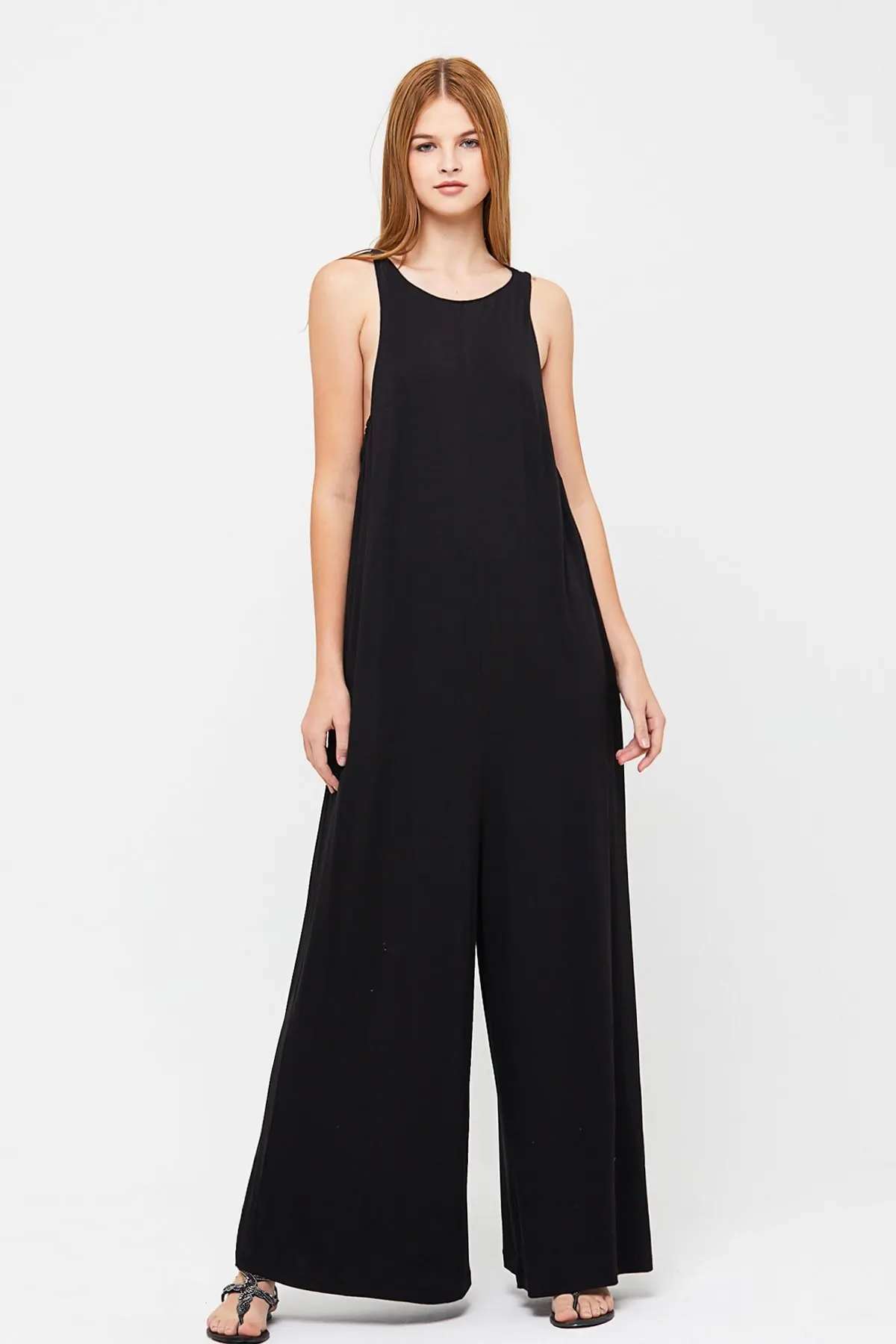 

Women's Overalls Low Back Pocket Style Hot Casual Sleeveless Loose Baggy Trousers Jumpsuit Jumpsuit Pants Romper Jumpsuit Jumpsuit