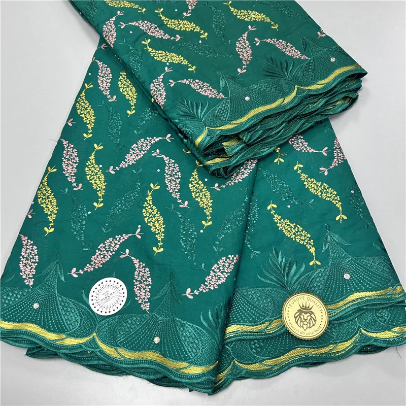 

Lafaya African Lace Fabric High Quality Embroidery Lace 2023 Latest Swiss Voile Lace With Stones Latest Soft Dubai Style1577