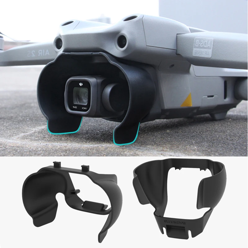 

2023 Lens Sun Hood For DJI Mavic Air 2 Lens Cover Sun Visor Sunshade Anti-glare Gimbal Camera Protection Guard Drone Accessories