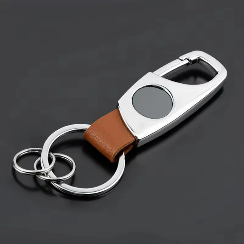 Персонализированный ретро роскошный матовый черный брелок с креативной талией