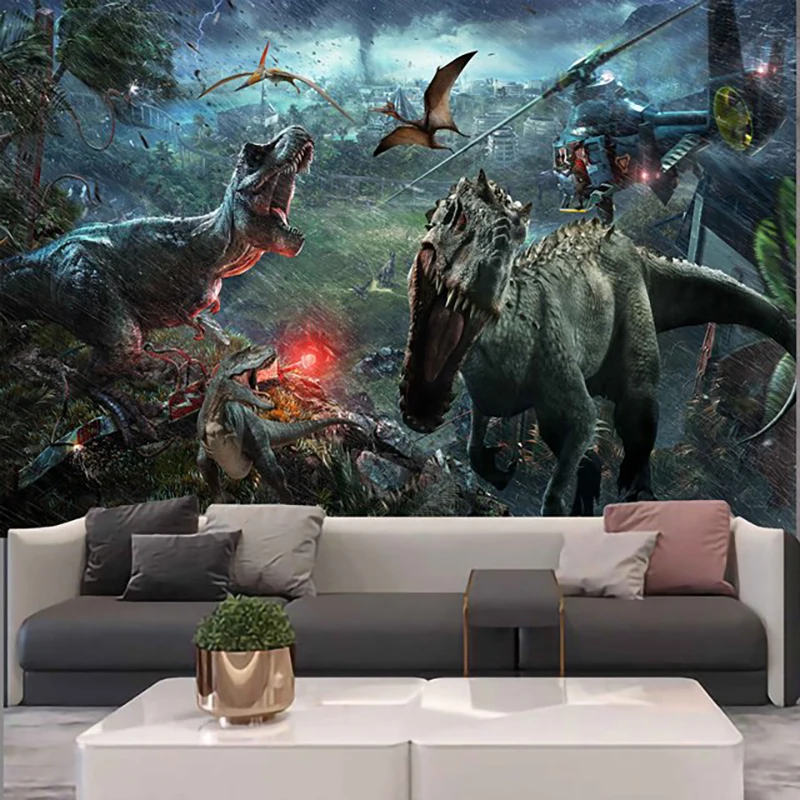 

Dinosaur Jurassic Posters Banner Flag Wall Art Mural Witchcraft kawaii Room Decor Tapestry Boho decor Wall Hanging Painting A4
