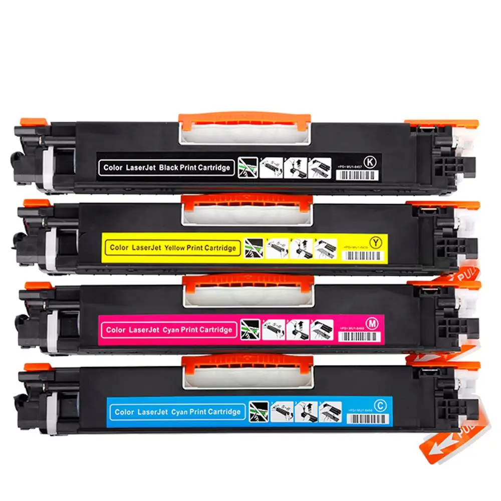 Для тонера color laserjet картридж для HP CP1025 1025 CP1025nw MFP M175 M275 лазерный принтер HP126A CE310A CE311A