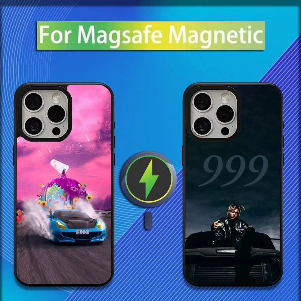 Чехол для телефона Singer J-Juice W-WRLD iPhone 16 15 14 13 12 11 Plus Pro Max Mini Magsafe с магнитной