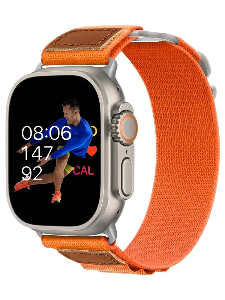 

Alpine Loop for Apple Watch Ultra Band 49mm 44mm 40mm 45mm 41mm 42mm 38mm 44 mm correa bracelet iWatch series 7 6 5 3 se 8 Strap