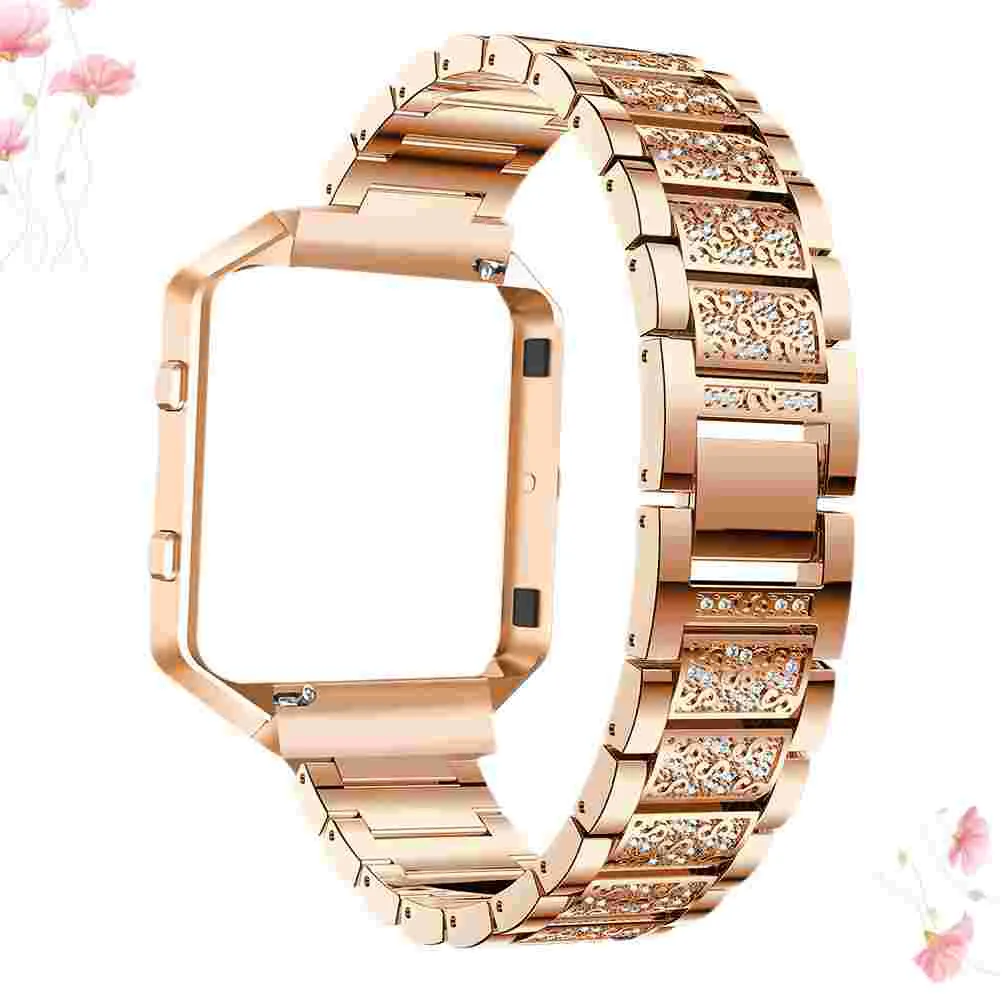 

Watch Replacement Strap Bracelets Alloy Accessories Band Watchband Frame Miss Watches