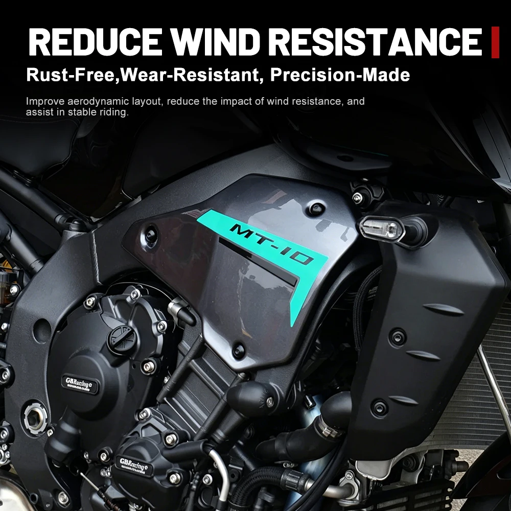Декоративные боковые панели обтекателя рамы для Yamaha MT-10 SP MT10, аксессуары для мотоциклов MT-10 2022 2023 2024 2025 (art.: 3920da8bdbfd6) - 3920da8bdbfd6