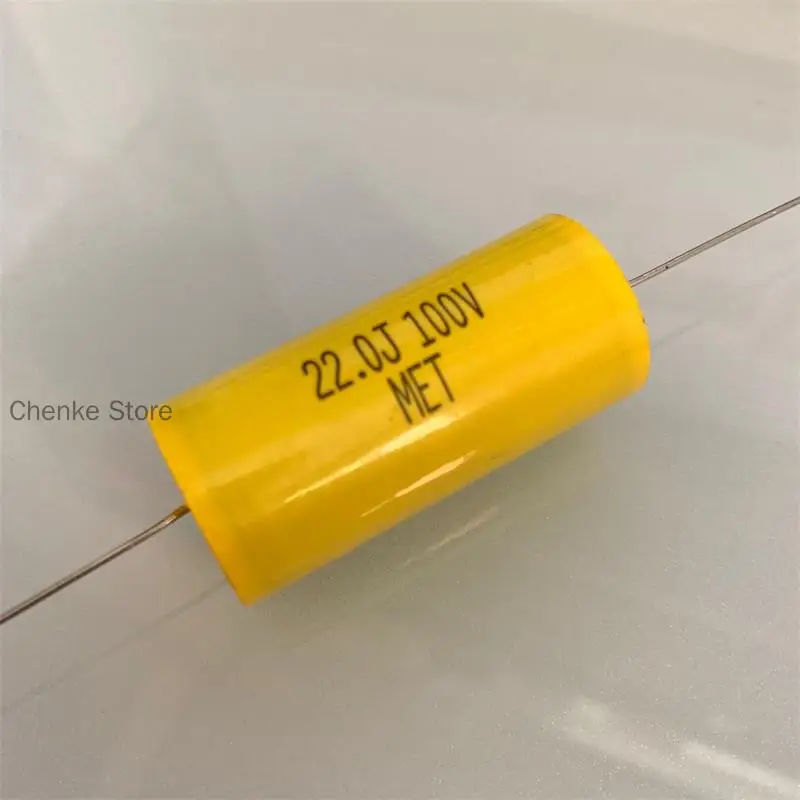 10 шт./Новинка Тайвань MET 226J 22UF 100V толстый медный ножной термоделитель частоты