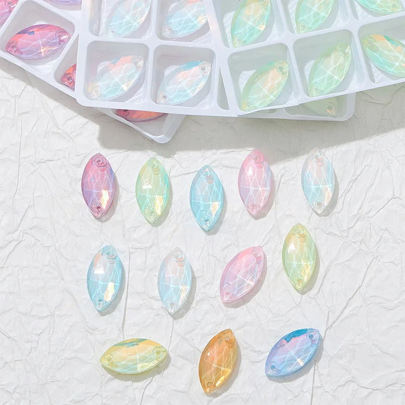 Опал мокко конский глаз ручная работа стеклянные кристаллы швейные