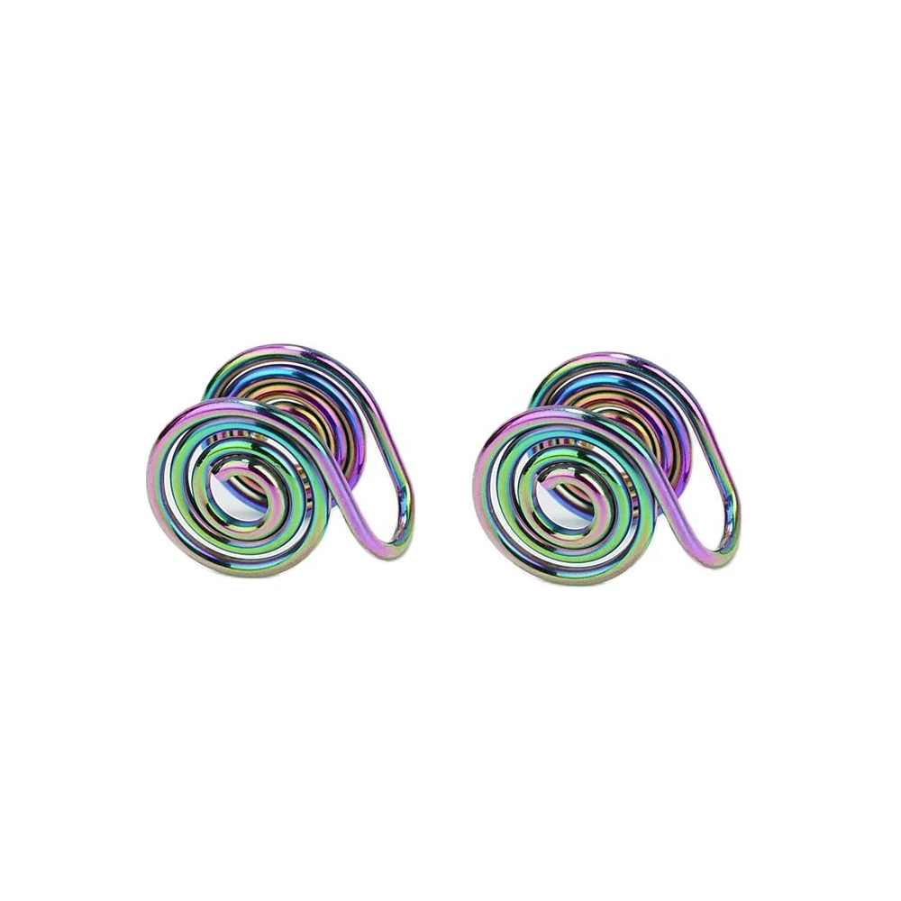 Серьги-Клипсы из нержавеющей стали в стиле панк для мужчин и женщин клипсы с