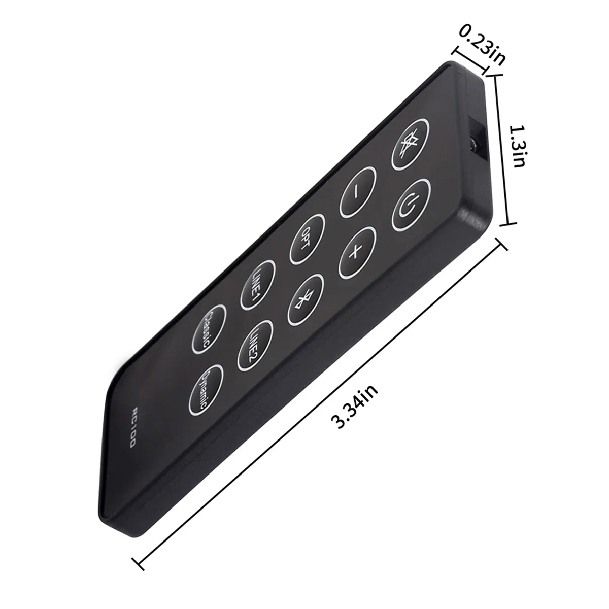 Replace RC10D RC100 Remote Control for Edifier R2000DB Soundbar Powered Bluetooth Bookshelf Speakers
