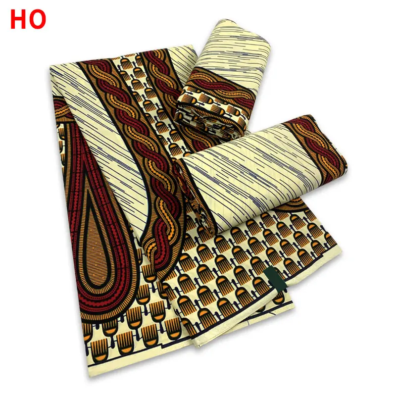 Воск Анкара батик 100% хлопок 6 ярдов Высокое качество принт в стиле Ганы