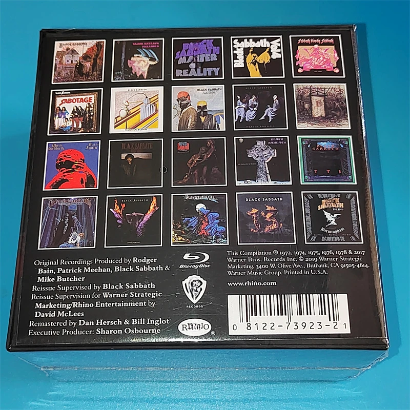 

Коллекция компакт-дисков британской рок-группы (1970-2017) 22CD+1BD