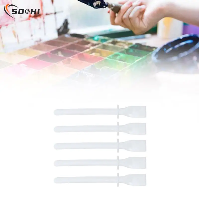 

5pcs/set Plastic Professional Palette Knife For Oil Painting Healthy For Artist Set Painting Tool Arts Knife