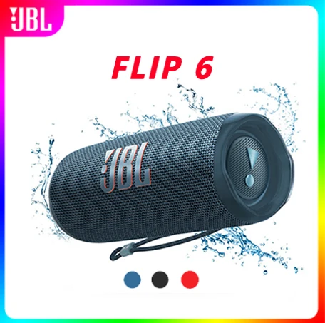 

JBL Flip 6 Bluetooth Speaker FLIP6 Portable IPX7 Waterproof Outdoor Stereo Bass Music Track Independent Tweeter Speakers
