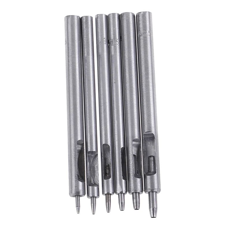 

DIY Handmade Belt Punching Leather Hole Punch Hollow Drilling Tools Leather Handicraft Puncher Set Leather Tool Accessories