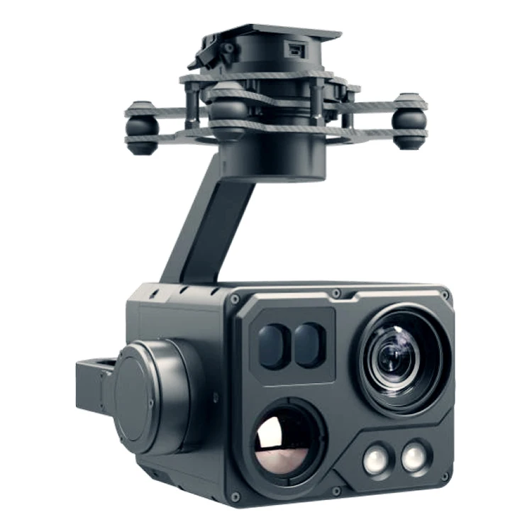 

Foxtech SYK-30L TIRM Four-Sensor 30X Optical Zoom Laser 1800M Rangefinder Object Tracking 3 Axis Drone UAV Thermal Gimbal Camera