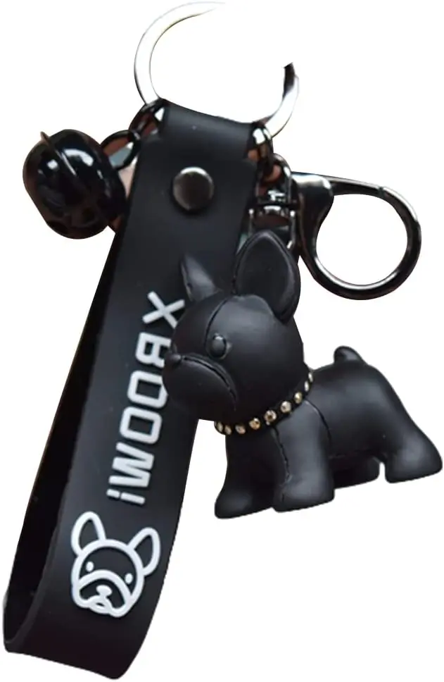 

Cartoon Method Dog Keychains Cute Doll Key Chain Couple Ins Bag Pendant Car Leather Key Ring Useful