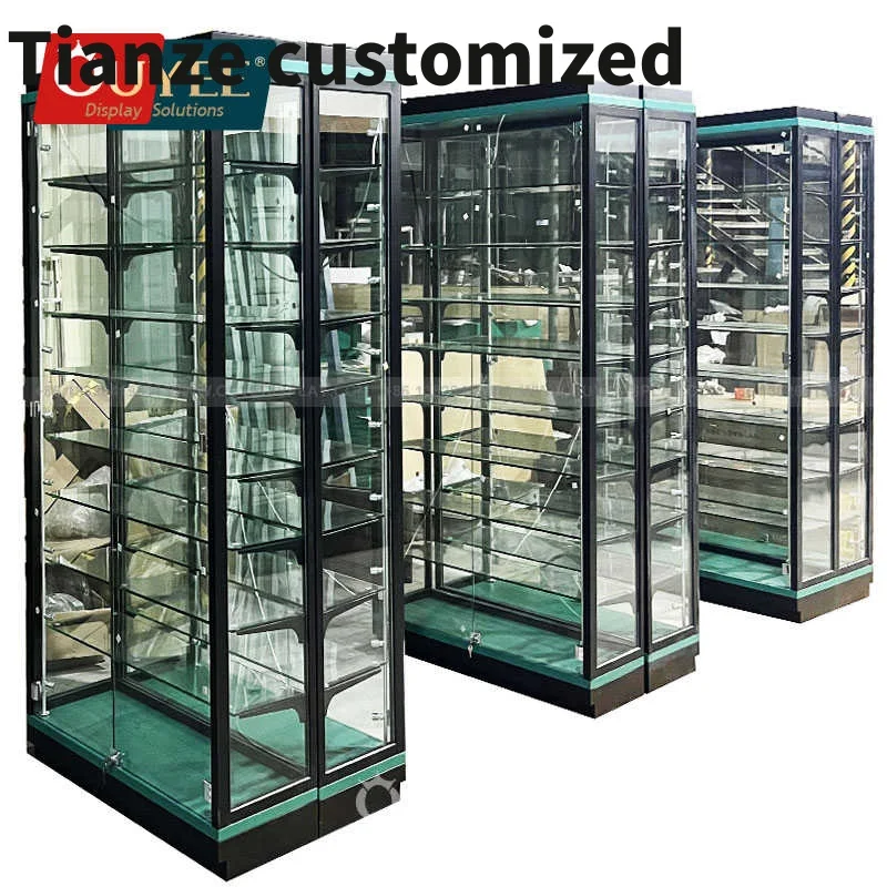 Индивидуальный стенд для розничного магазина стеллажи витрин мебель стеклянные