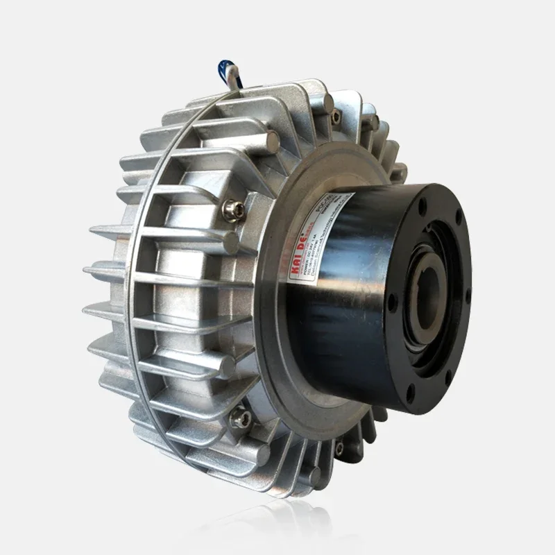 POC полый вал внешняя вращающаяся магнитная порошковая муфта DC24V