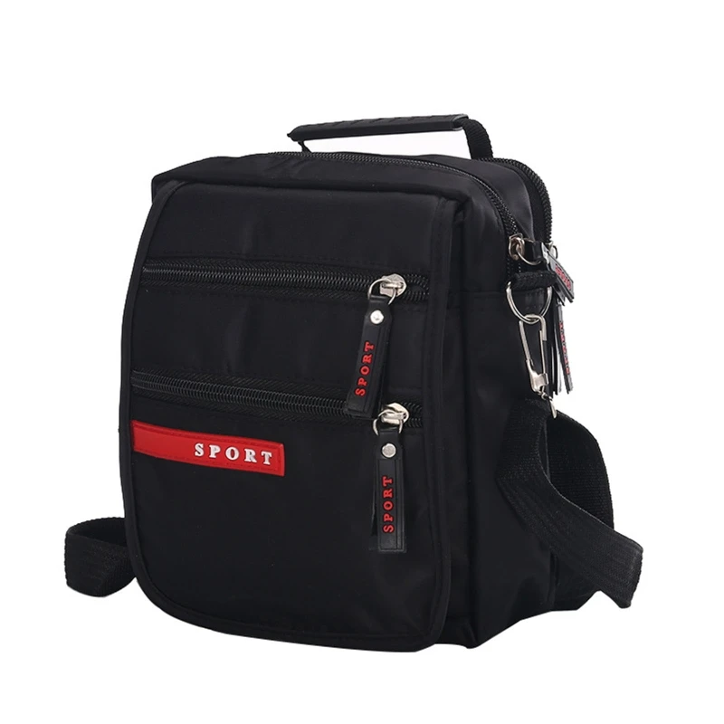 

Многофункциональная Водонепроницаемая спортивная сумка, подходящая ко всему черная сумка через плечо, поясная сумка, сумка-мессенджер для ...