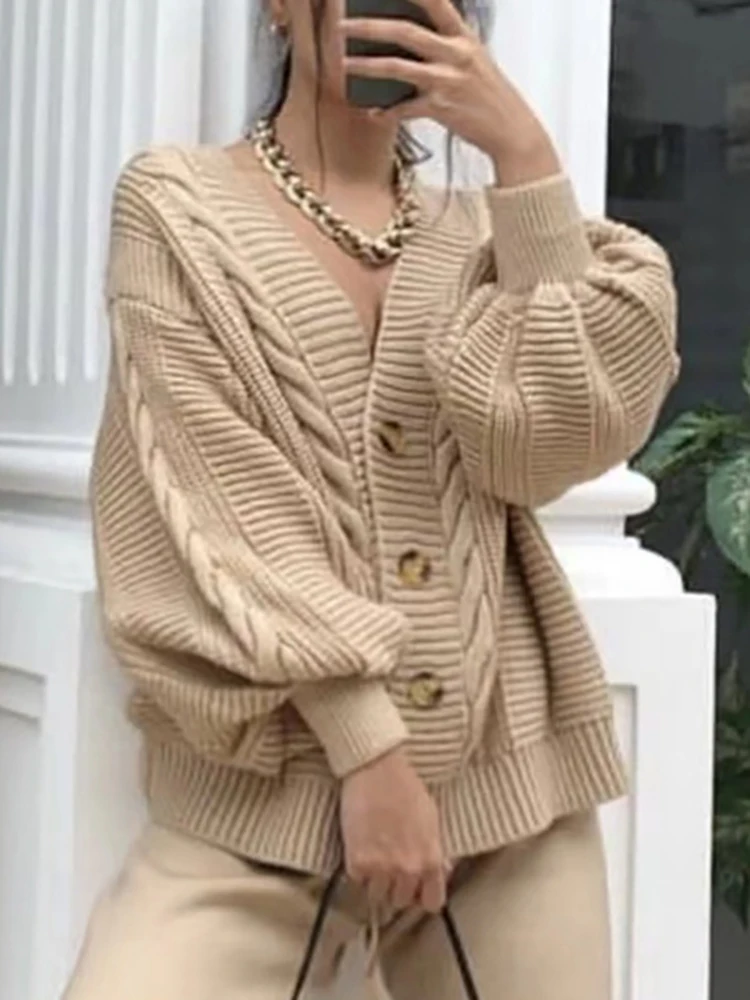 Winter Sweater Women Knitted Cardigans 