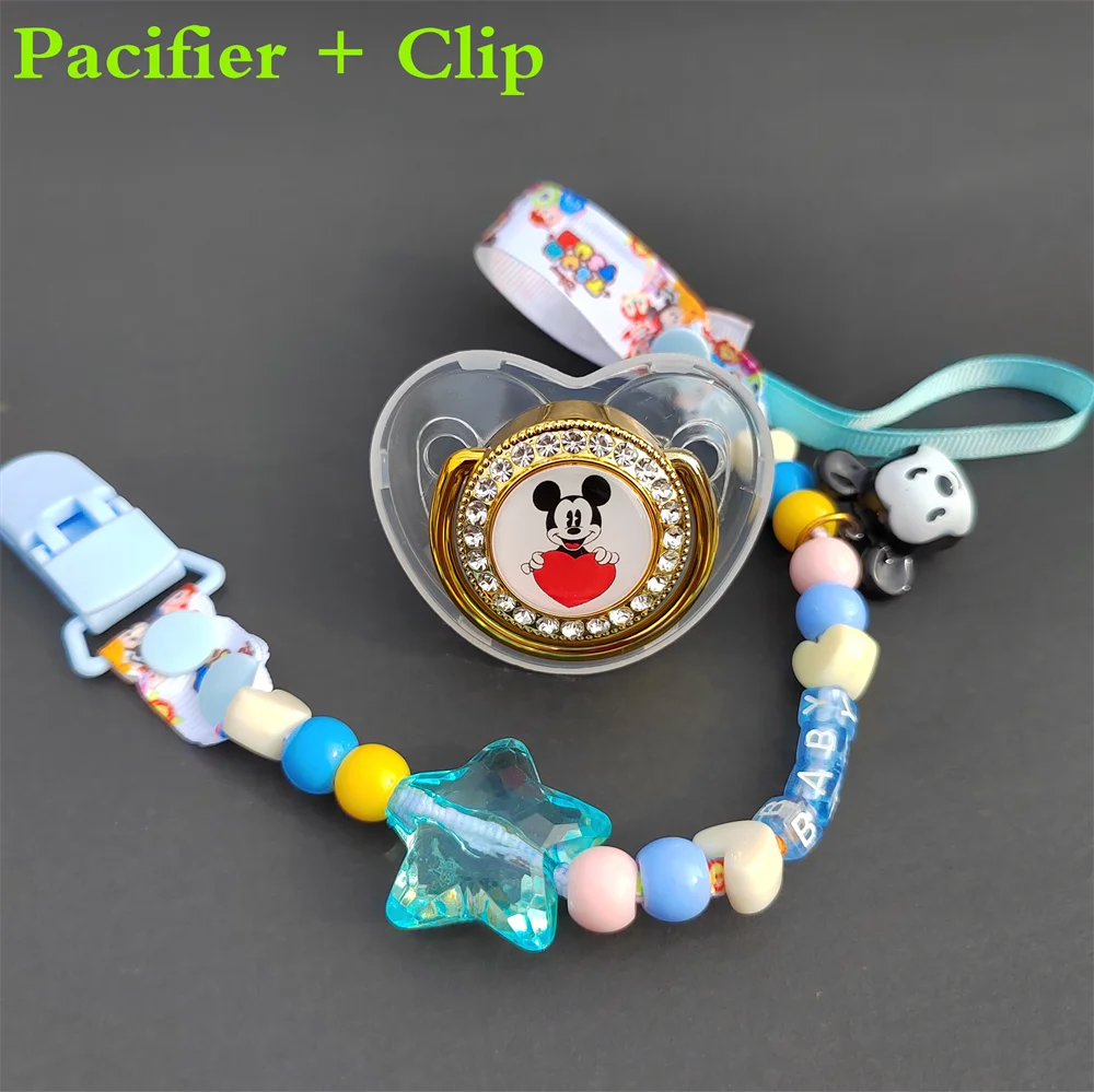

Baby Accessories Security Soother Pacifier with Feeding Item Chain Holder Newborn Portable Dummy and Tetine Nipple Dust Cover