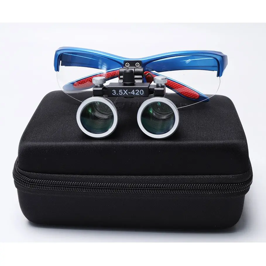 

Dental Loupes 3.5X Dental Magnifying Loupes Medical Binocular Optical Surgical Magnify Glass Odontological Glasses