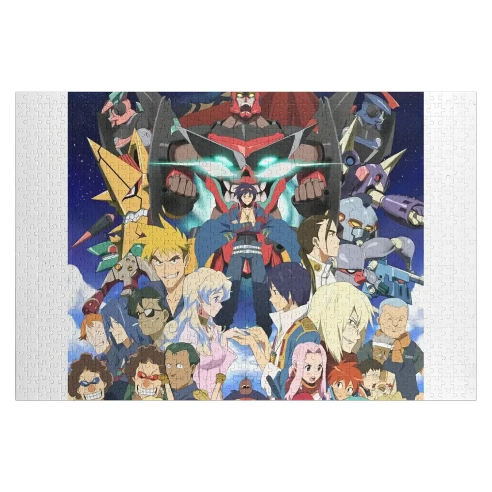 TTGL все персонажи головоломка под заказ имя дерево с фото пользовательский