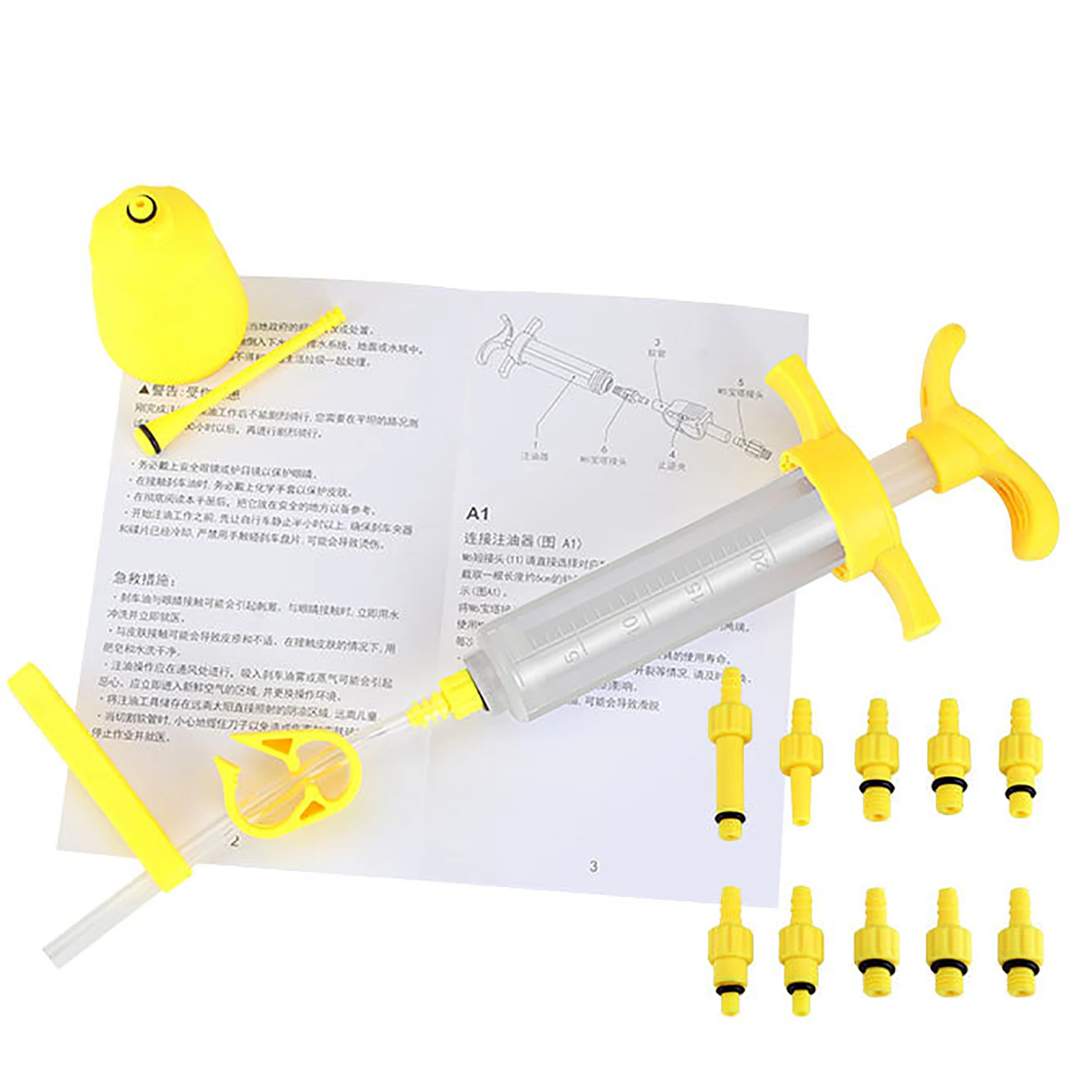 

Bicycle Hydraulic Disc Brake Oil Bleed Kit Tools For SRAM ForSHIMANO ForMAGURA ForTektro Series Professional Mountain Bike Road