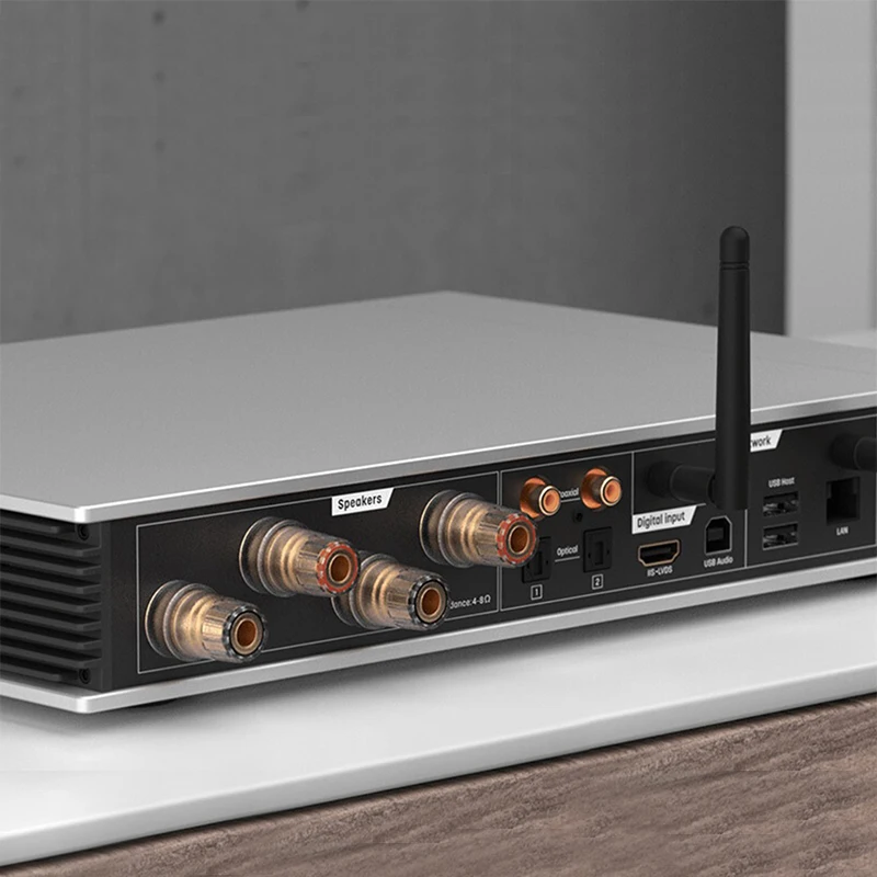 Matrix Element P ES9028Pro DAC MQA Player ICEpower 250ASX2 Power Amplifier Music Server Preamplifier Combined 768KHz XMOS AMP |