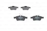 

986495216 Задняя Тормозная колодка для LAGUNA II III VECTRA C MAX FOCUS II 04 / FOCUS II C MAX (03 07)