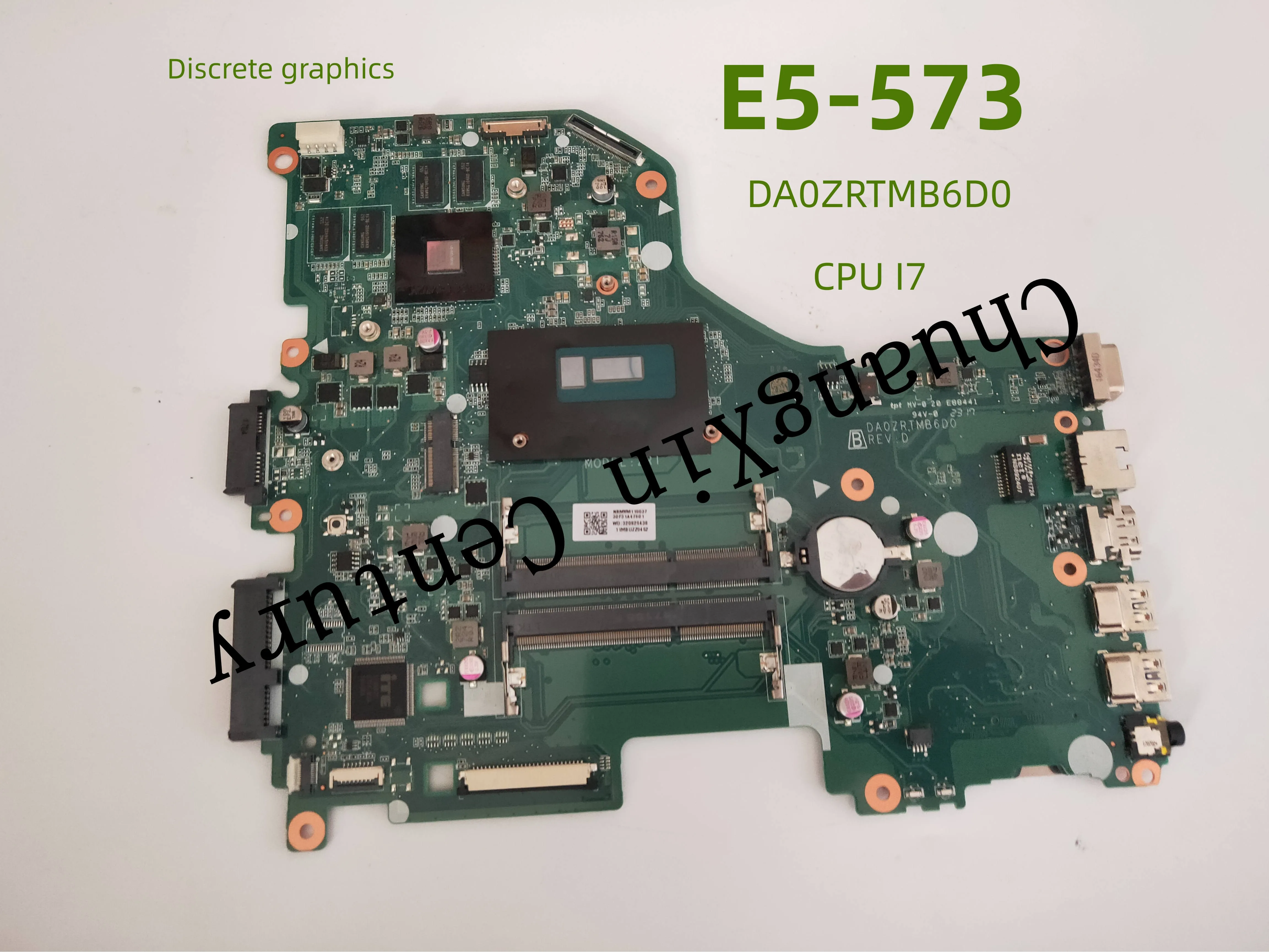 Для Acer Aspire E5-573G E5-573 материнская плата с процессором I7 2 Гб DA0ZRTMB6D0 оригинальная